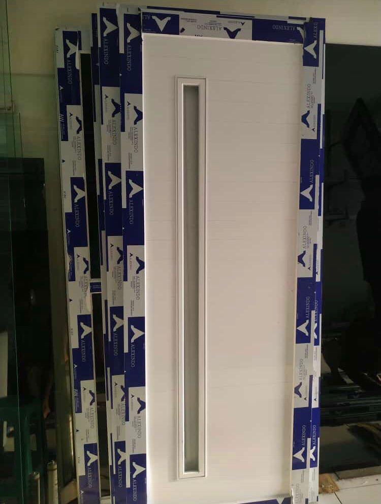 Daun Pintu Coating Kayu Aluminium